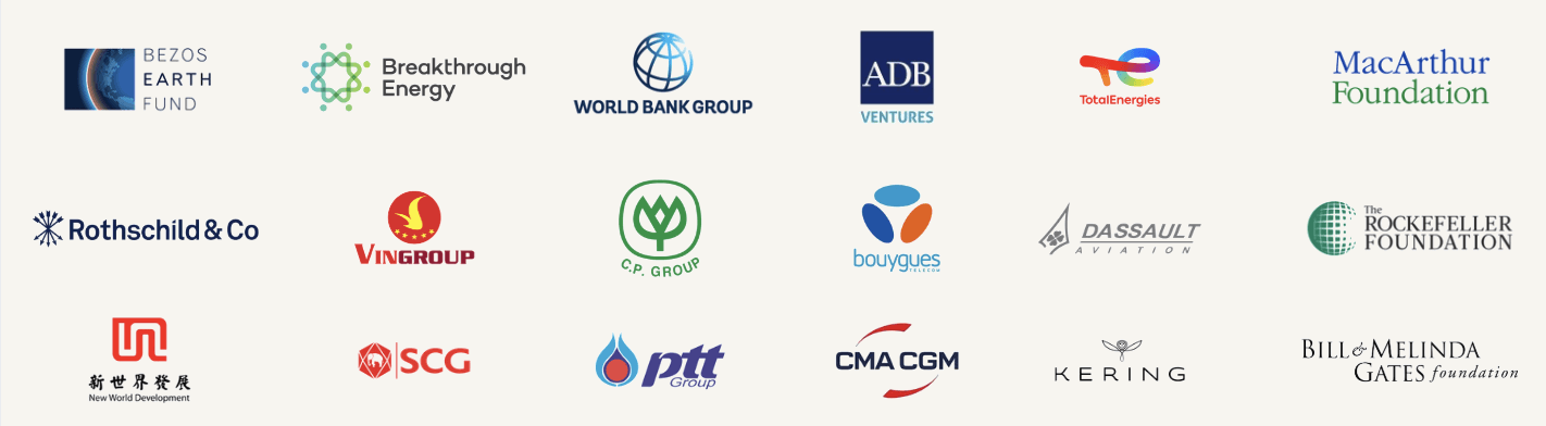 Institutions represented on the nomination and selection committee