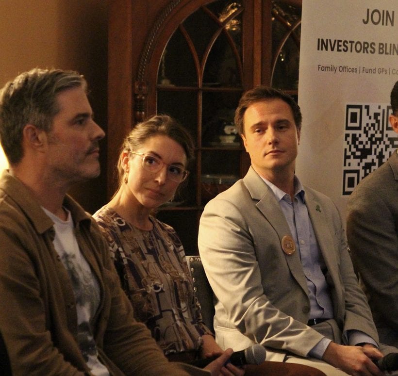 Allocators and founders in conversation during a recent Atlas gathering